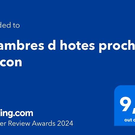 Chambres D Hotes Proche Macon Grieges Extérieur photo
